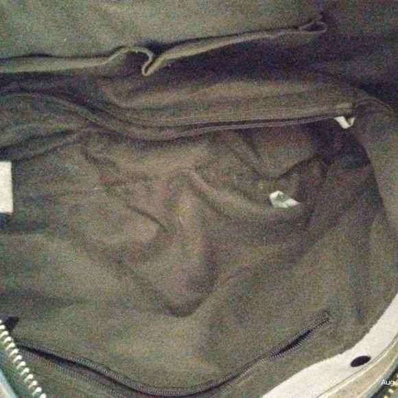 Giulia's Elegant White&Grey Soft Tote Gorgeous Bag - Picture 3 of 3